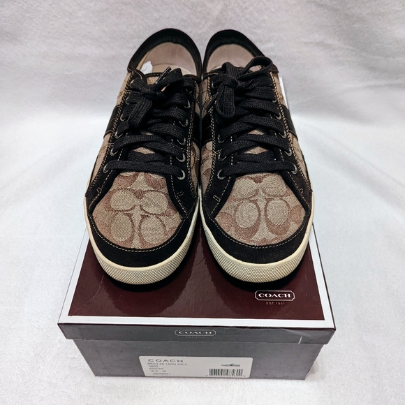 Coach Shoes Coach Brad Sneaker Q90 Khakichestnut Poshmark